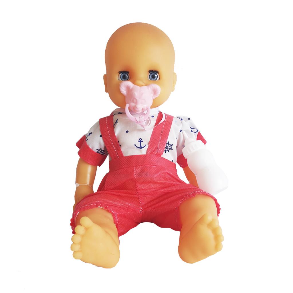 BEBE C/ CHUPETE Y MAMADERA YOLY-BELL E/BO ( 151 )