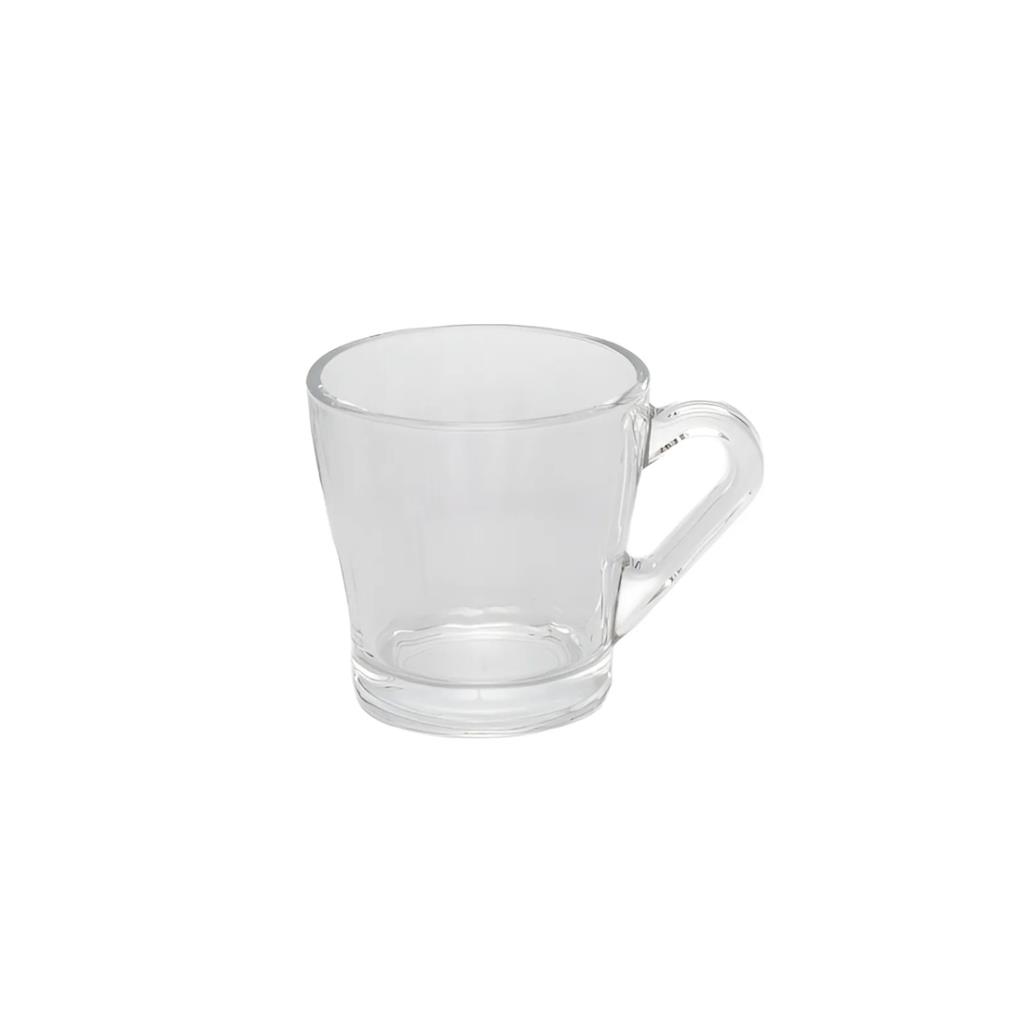 TAZA DE VIDRIO P/ CAFE 210ML ( ZB219 )