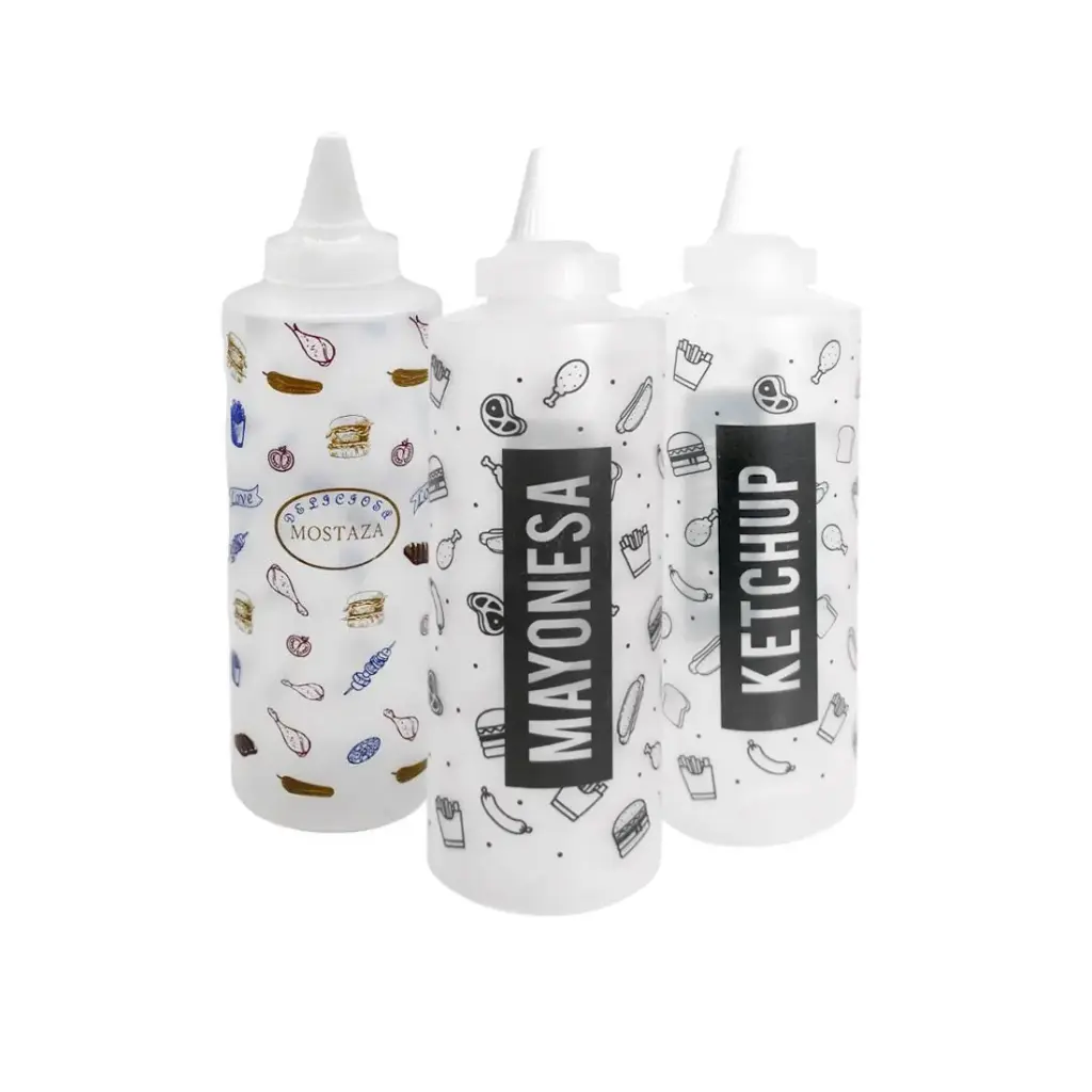 POMO P/ADEREZO MOSTAZA 600cc ( KP804-E )