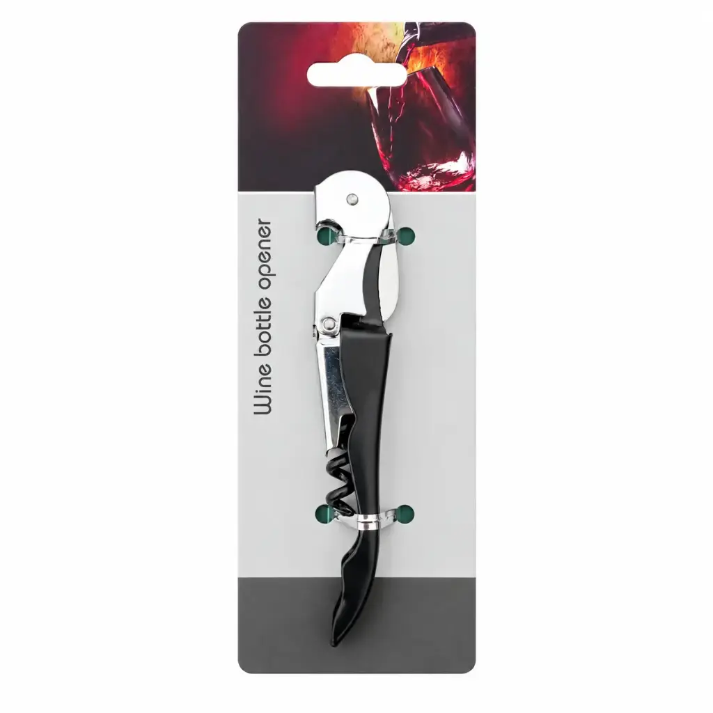 SACACORCHO C/ DESTAPADOR 3 EN 1 10CM E/ CT ( 2340/02 / 112 / CN18254 )