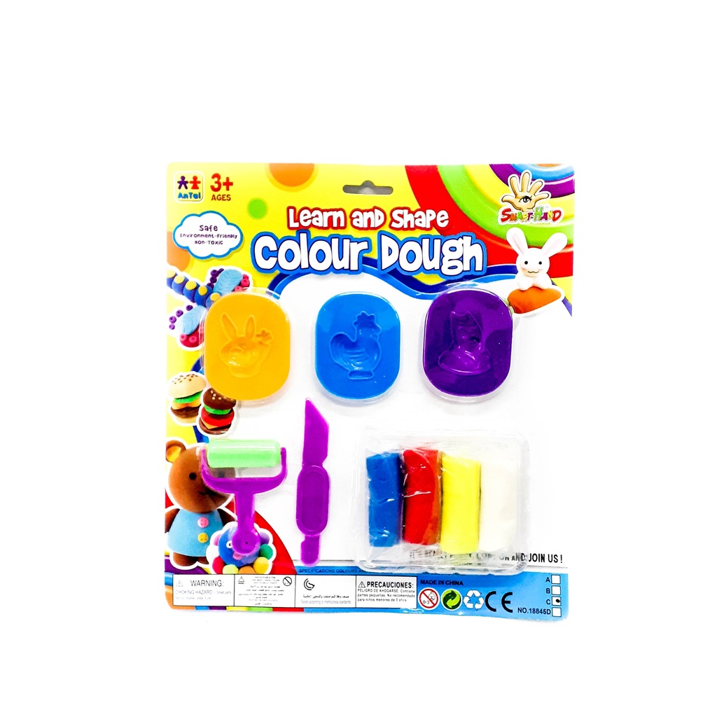 MASA P/ MODELAR C/ MOLDES Y ACCESORIOS E/BL ( 60254 )