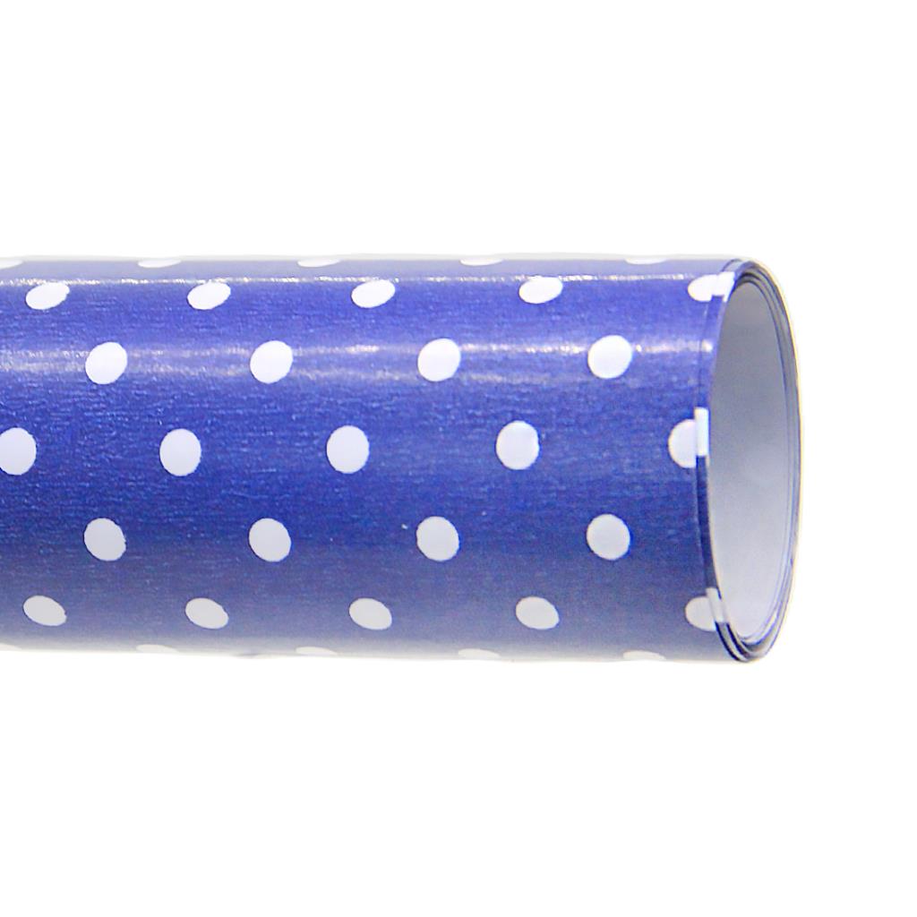 PAPEL DE FORRAR LUNARES 50CM X 70CM AZUL