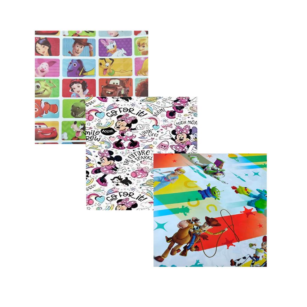 PAPEL DE FORRAR DISNEY 50CM X 70CM