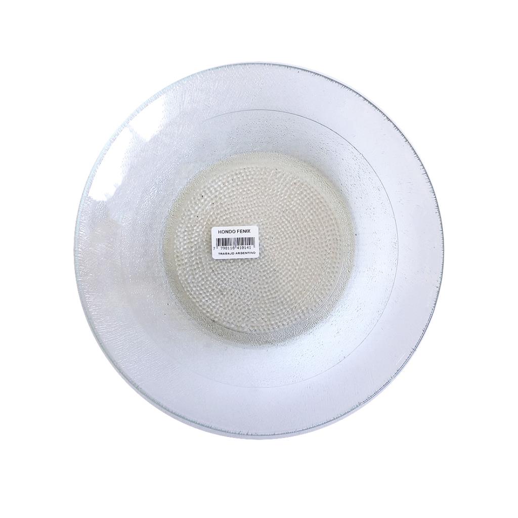 PLATO HONDO VIDRIO DURAX FENIX