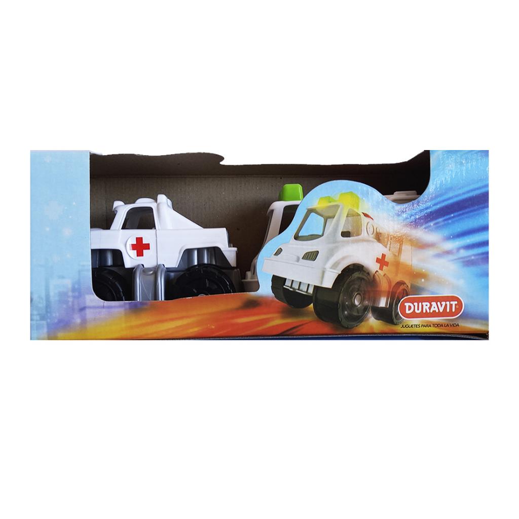 DUR *SET DE AMBULANCIAS MINI DURAVIT E/CJ ( DUR366 )