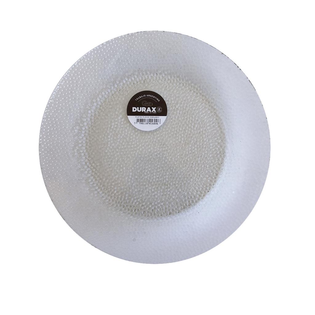 PLATO PLAYO VIDRIO FORJADO DURAX