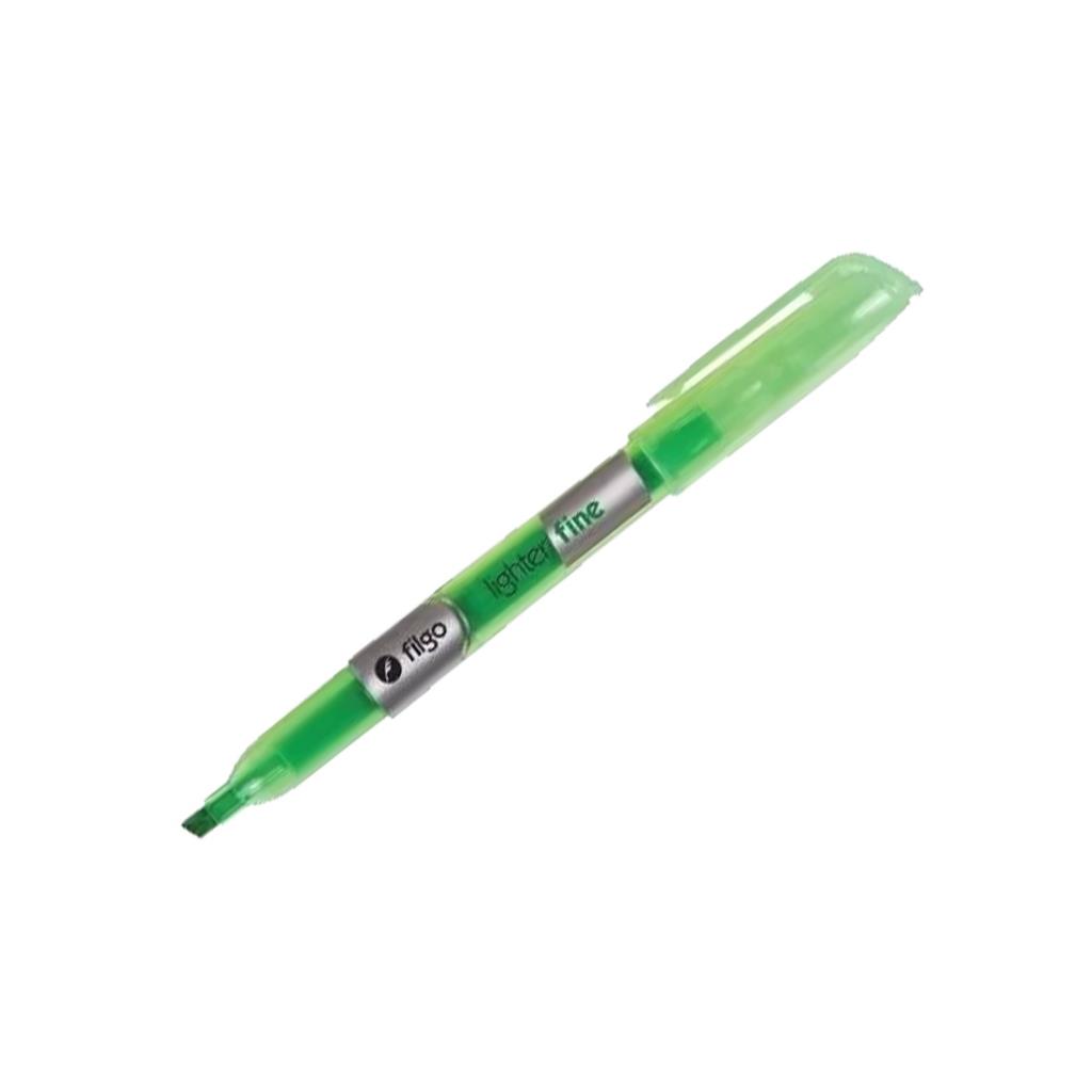 RESALTADOR FILGO LIGHTER BISELADO 1-3MM VERDE FLUO ( SLF-204 )