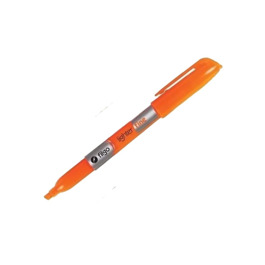 RESALTADOR FILGO LIGHTER BISELADO 1-3MM NARANJA FLUO ( SLF-206 )