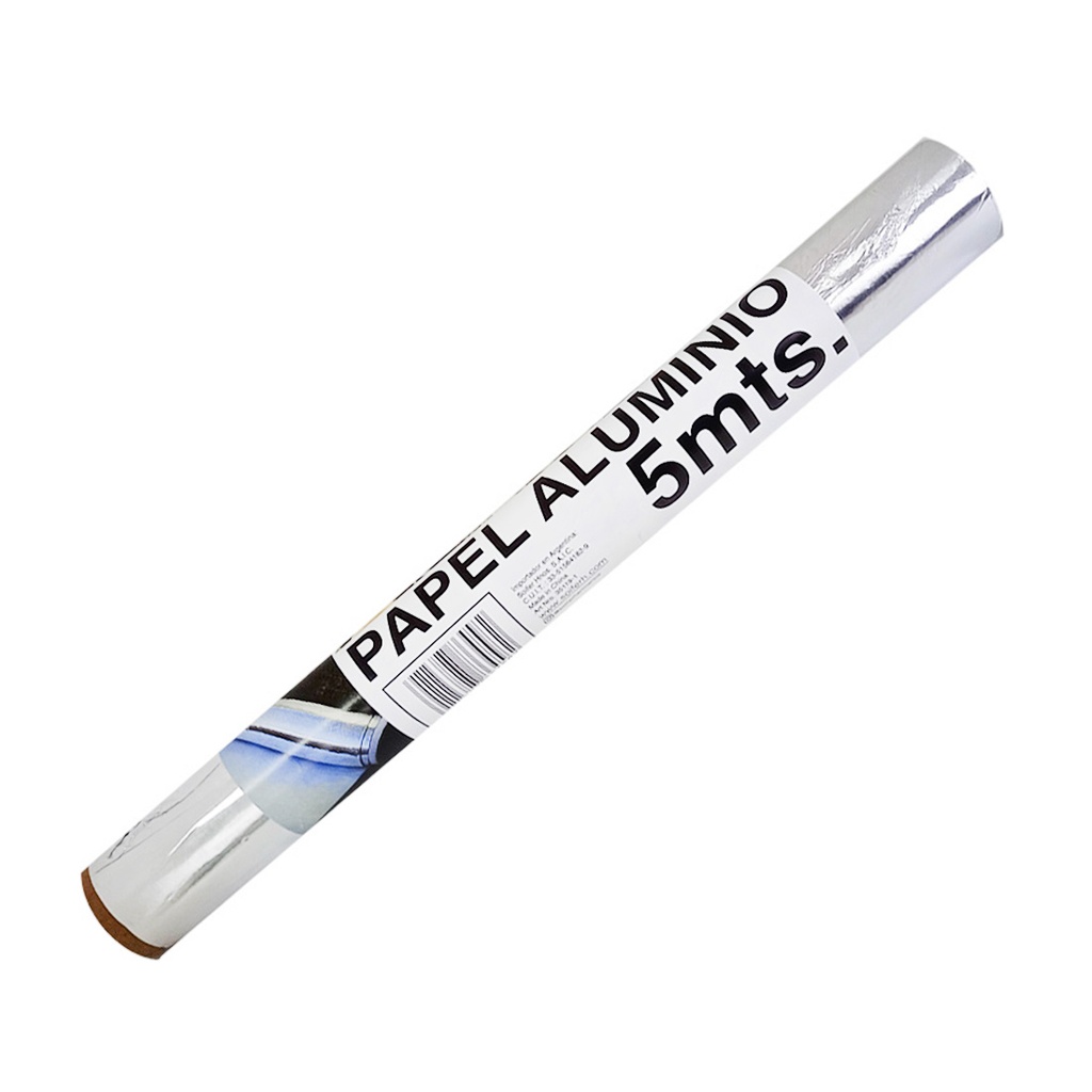 PAPEL ALUMINIO X5MTS E/BO