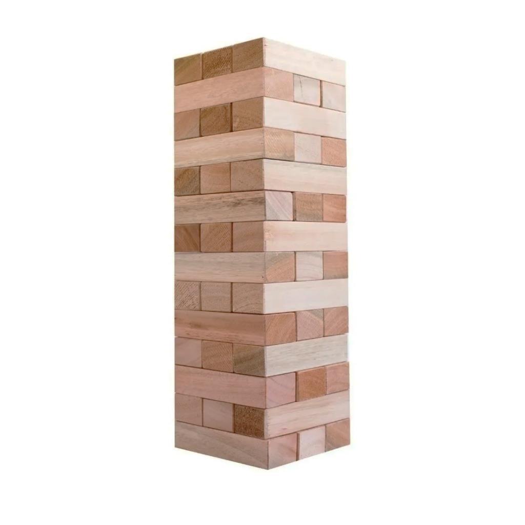TORRE DIDACTICA MADERA 10 x 40cm x 54pzs