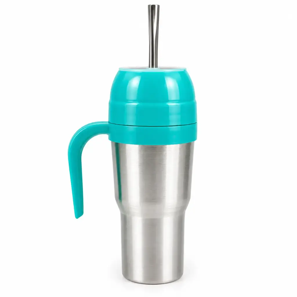 MATE LISTO C/ BOMBILLA ALUMINIO E/ CT
