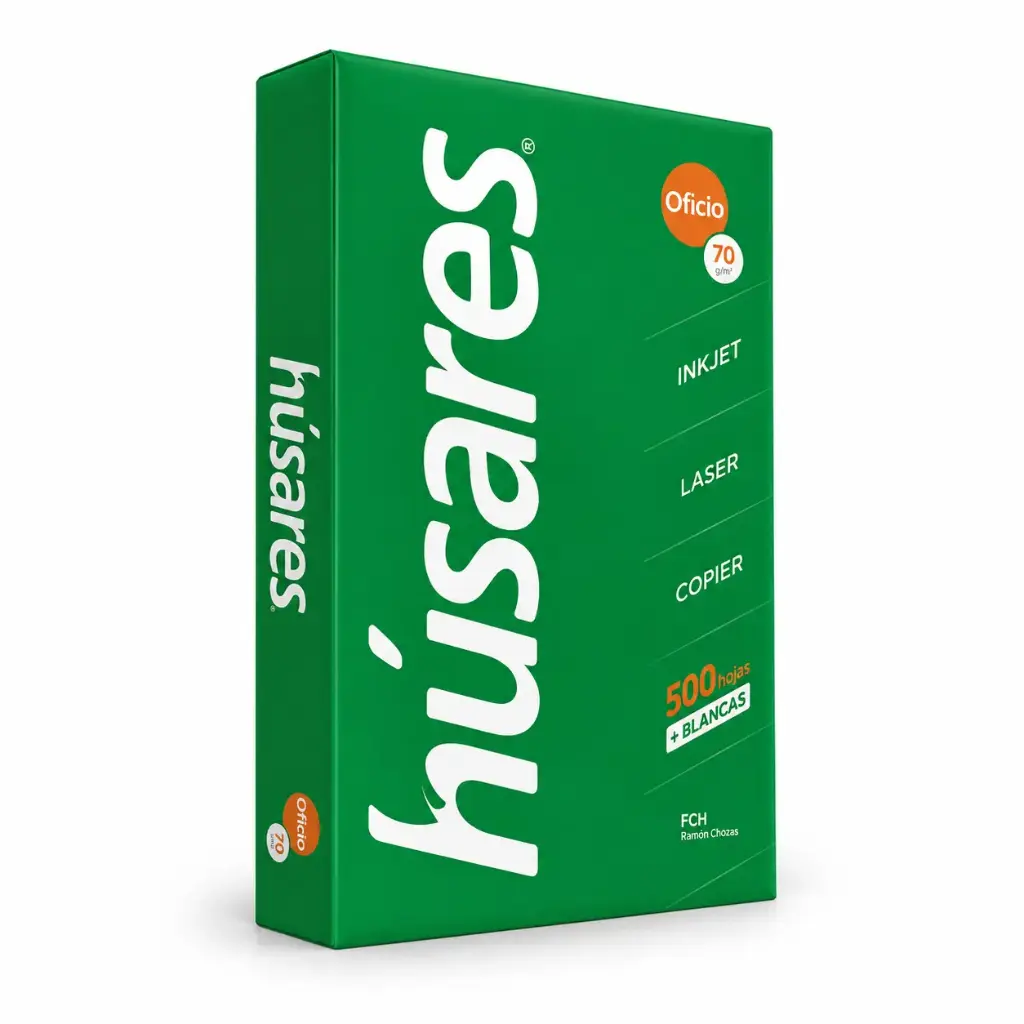 &RESMA OFICIO HUSARES 70GRS X 500HJS ( 7834 )
