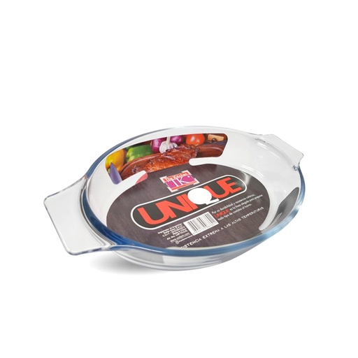 [215588] FUENTE VIDRIO OVAL UNIQUE 27CM X 16CM