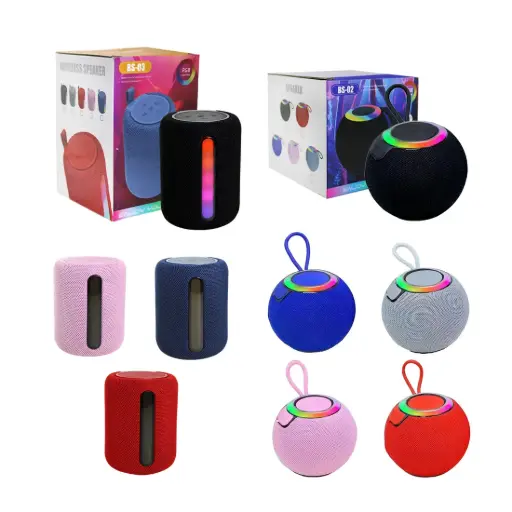 [216853] PARLANTE PORTATIL BLUETOOTH E/ CJ ( BS-02 / BS-03 )