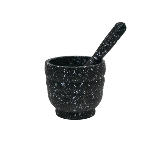 [218888] MORTERO PLASTICO DURO TIPO GRANITO 10CM E/ RD ( C5399 / C5400 )