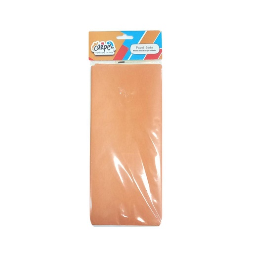 [220285] PAPEL SEDA NARANJA 50CM X 70CM X5 E/ BL