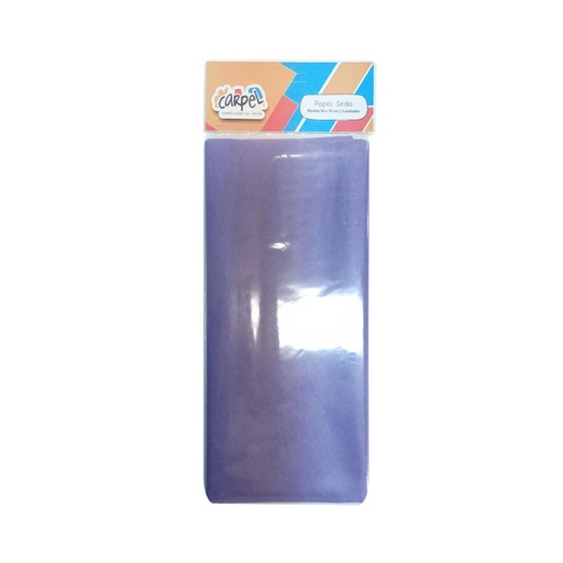 [220318] PAPEL SEDA VIOLETA 50CM X 70CM X5 E/BL
