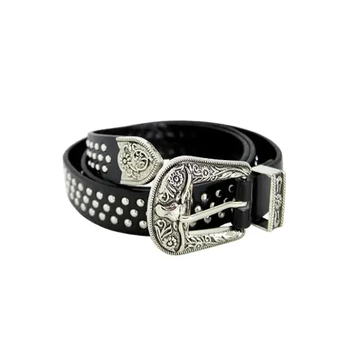 [223728] CINTO C/ HEBILLA Y TACHAS ( ES25106 )