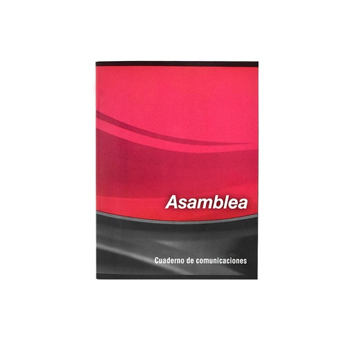 [223794] CUADERNO COMUNICACIONES ASAMBLEA T/ FLEXIBLE X 24HJS