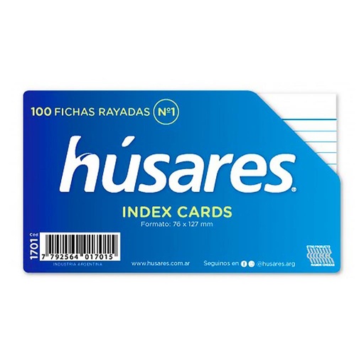 [224729] FICHAS HUSARES RAYADAS N°1 X100 ( 1701 )