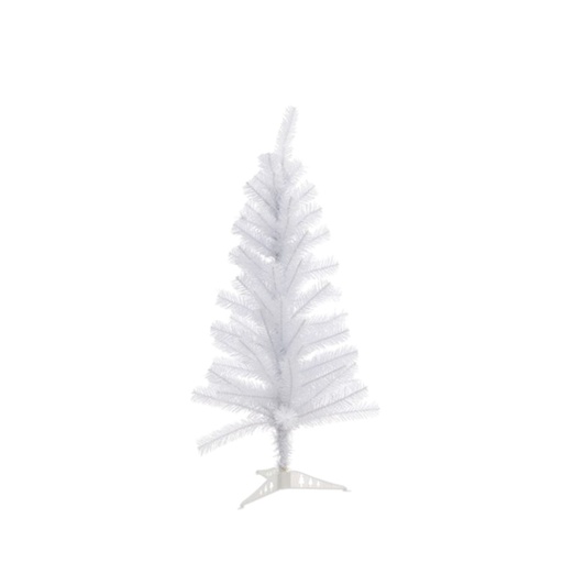 [227545] ARBOL NAVIDEÑO BLANCO 58 RAMAS 60CM E/ BO ( NS113243 )