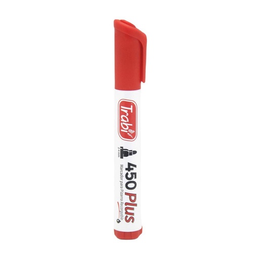 [228172] MARCADOR TRABI P/ PIZARRA TINTA AL ALCOHOL ROJO