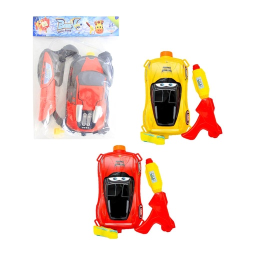 [228524] PISTOLA DE AGUA C/ MOCHILA AUTO E/BO ( 60382 / 61436 )