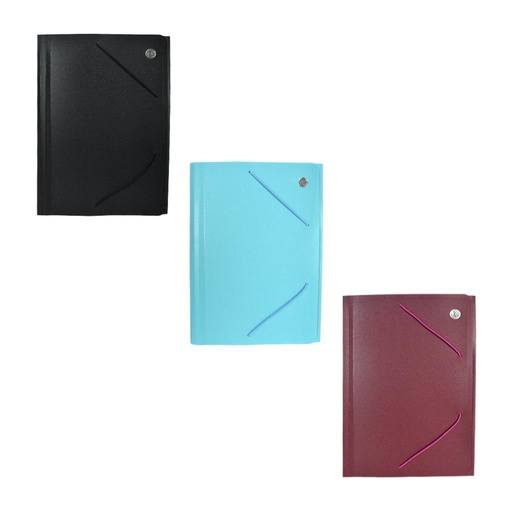 [228711] CARPETA FW A4 C/ FUELLE 12 DIVISIONES E/ BO ( 328 / EF1400A )