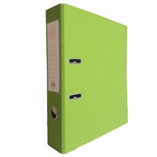 [234134] BIBLIORATO OFICIO LOMO 7CM VERDE MANZANA FW ( 7066 )