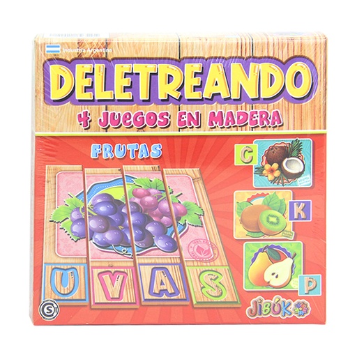 [235124] DELETREANDO FRUTAS E/CJ ( DID-DEL-6 )