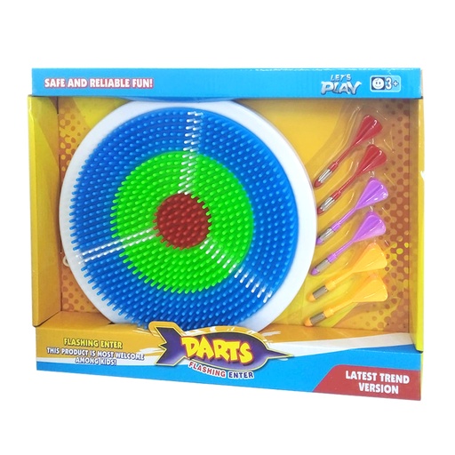 [235289] TIRO AL BLANCO C/ 6 DARDOS e/Cj ( 62099 / 60443 )