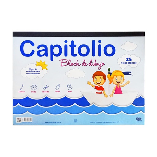 [236103] &*BLOCK DE DIBUJO CAPITOLIO BLANCO Nº5 ( 6330 )