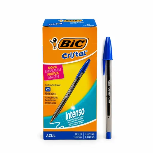 [239425] &LAPICERA BIC CRISTAL INTENSO AZUL 1.6 MM