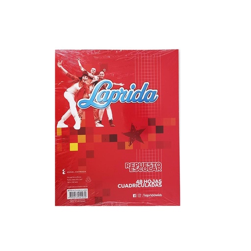 [241427] REPUESTO DE HOJAS LAPRIDA x 48HJS CUADR