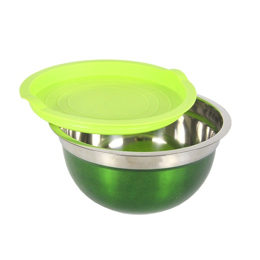 [243913] BOWL ACERO C/ TAPA 19CM ( 8007 )