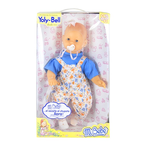 [244452] BEBE LLORA C/ CHUPETE YOLY-BELL E/CJ ( 1186 )