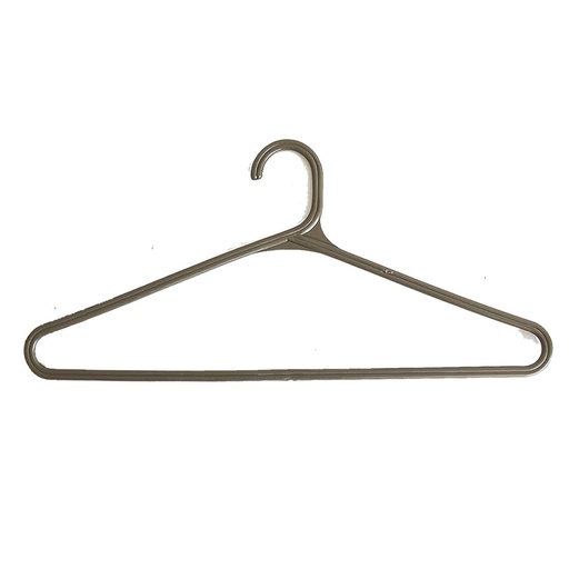 [254165] PERCHA PLASTICA NEGRA 41CM X 18CM