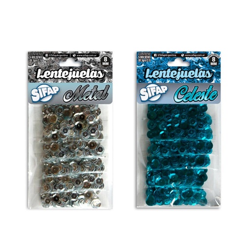 [254836] LENTEJUELAS SIFAP X5 E/BO
