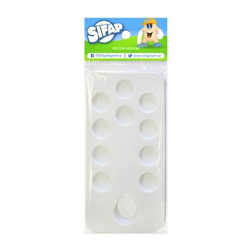 [254902] PALETA SIFAP P/ PINTURA X10 ESPACIOS E/BO