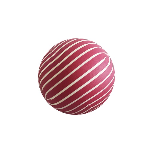 [256442] PELOTA GOMA RAYADA N° 6