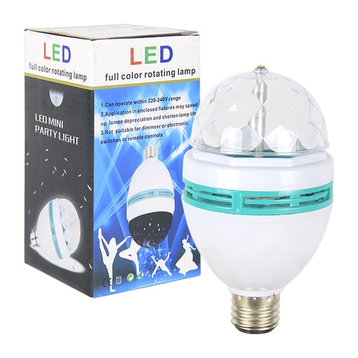 [257850] FOCO GIRATORIO LED COLOR E/CJ ( LT-399 )
