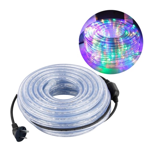 [262305] *LUCES MANGUERA x 10mts LED MULTICOLOR e/Cj ( POL-13 )