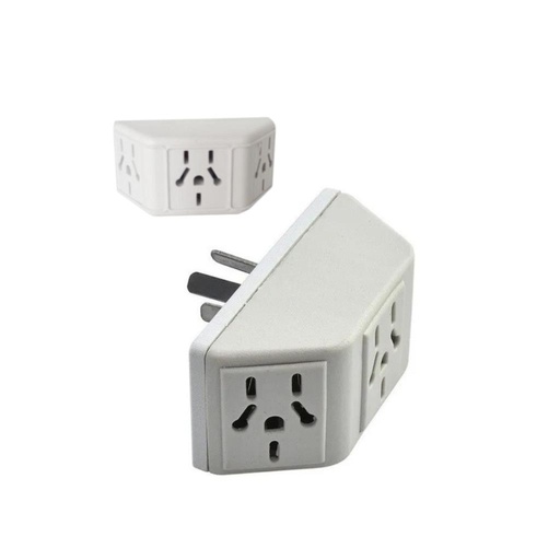 [263042] ADAPTADOR TRIPLE PIRAMIDE X3 TOMAS
