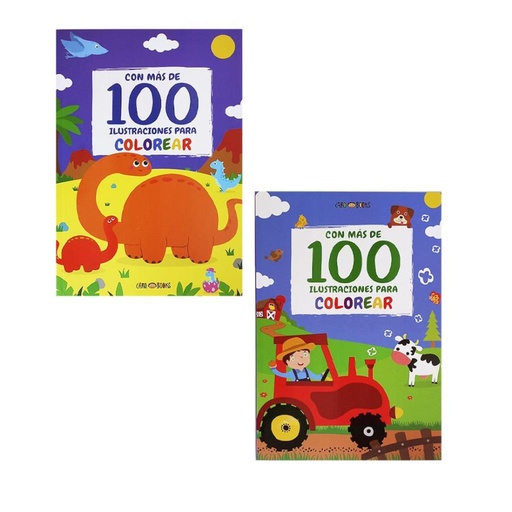 [263625] COLECCION PINTOCOLOR 100 ILUSTRACIONES PARA COLOREAR