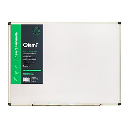 [270115] PIZARRA LAMINADA BLANCA OLAMI 45 X 60CM ( 03024560 )