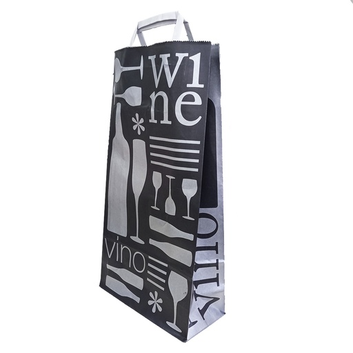 [273855] BOLSA P/ REGALO DECO 22 x 10 x 42cm MULTIVINO 