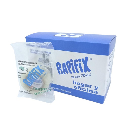 [275978] CINTA ADHESIVA RAPIFIX 18MM X 30MTS E/ BO ( 365 )