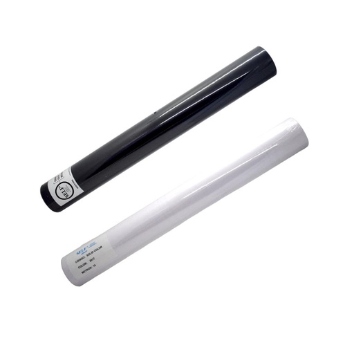 [277617] AUTOADHESIVO BLANCO/ NEGRO SELF x 1mts