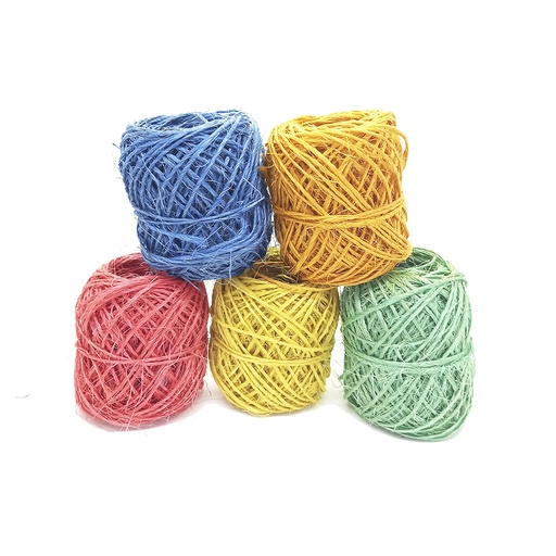 [277705] BOBINA HILO SISAL COLOR 2MM x 25MTS ( 382 )