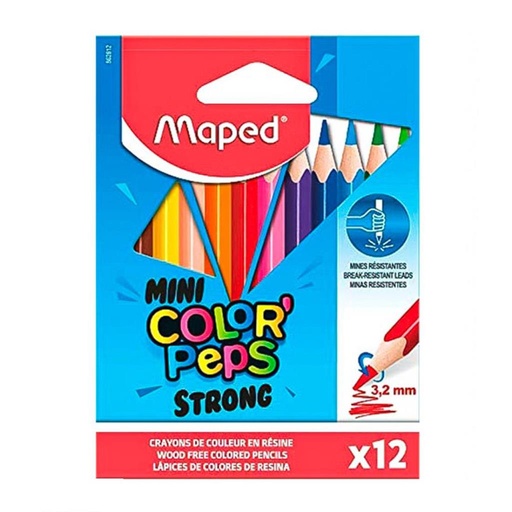 [278409] LAPICES MAPED CORTOS x12 e/Cj ( 862812 )
